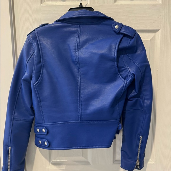 Blue Blank NYC faux leather jacket SZ XS - Picture 4 of 4